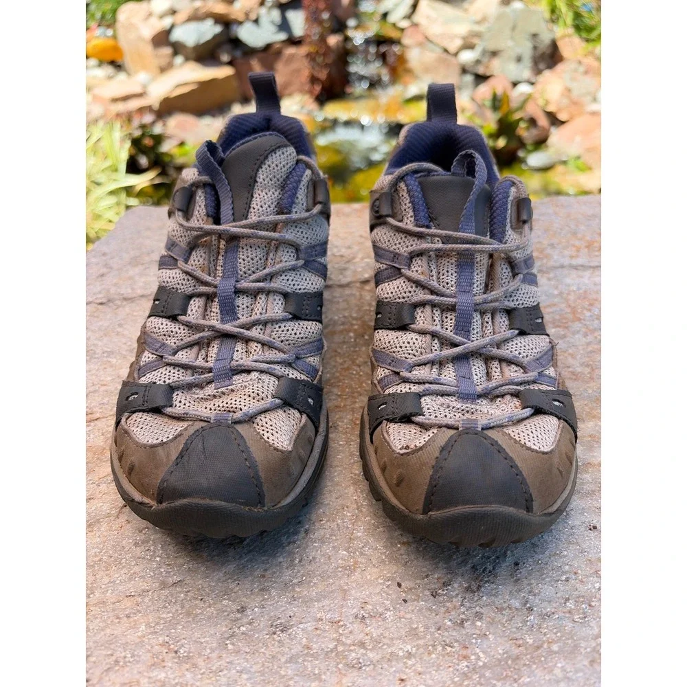 Merrell Siren Sport Womens Hiking Shoes Grey Blue J54864 Size 7.5